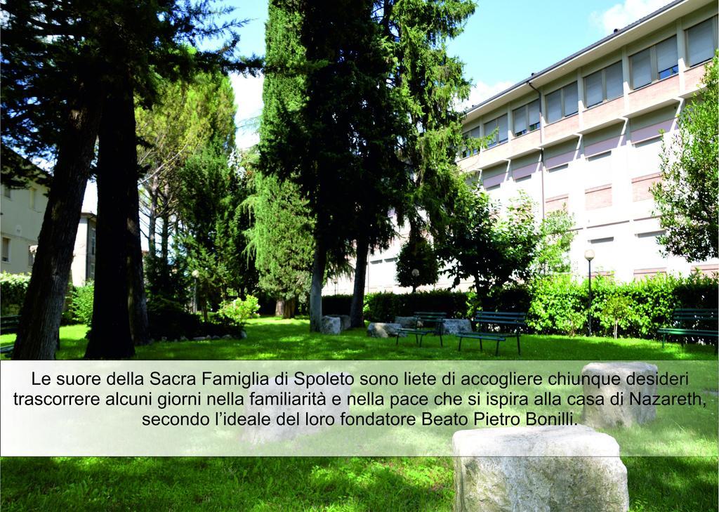 Casa Religiosa Di Ospitalita Nazareno Hotel Spoleto Bagian luar foto